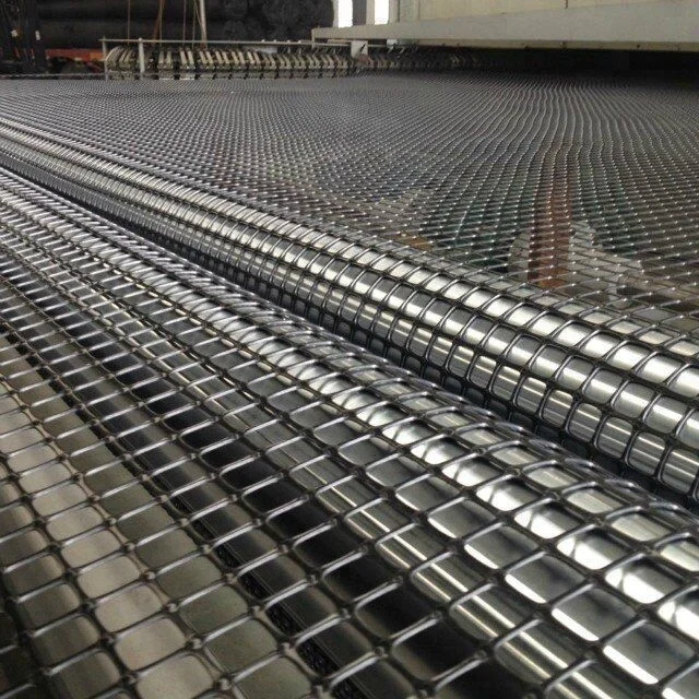 Civil engineering material PP biaxial geogrid for roadbase reinforcement