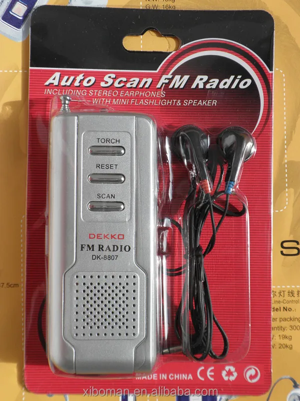 Dk - 8807 China high power small fm radio