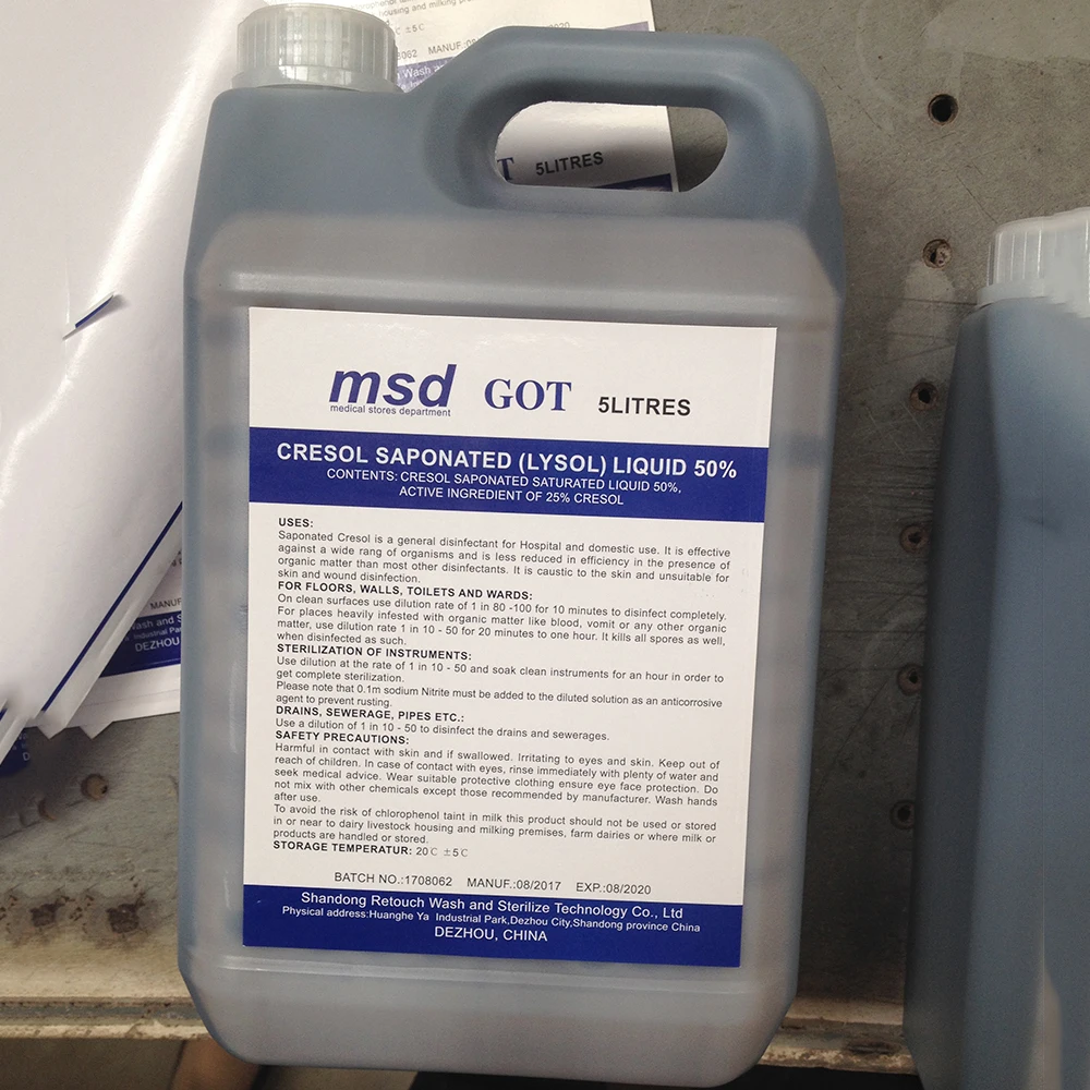 Multipurpose efficient popular cresol soap solution