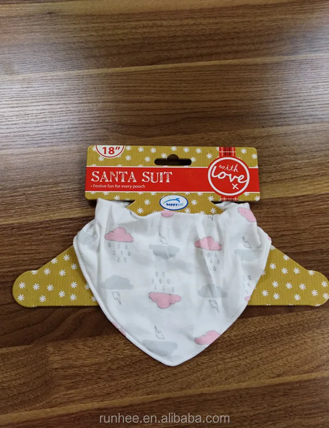 Новый дизайн FSC, бесплатный образец, Детская бумага из переработанного картона, бандана, нагрудник, вешалка, цена