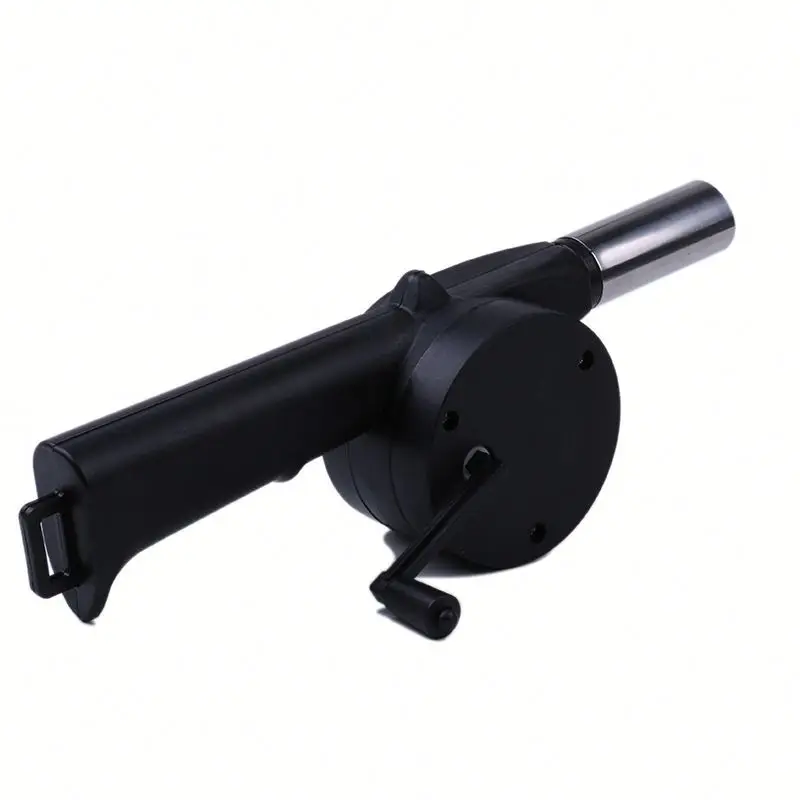Hand Crank BBQ Fan BBQ Blower ,JI6y High Quality BBQ Grill Manual Air Blower ,
