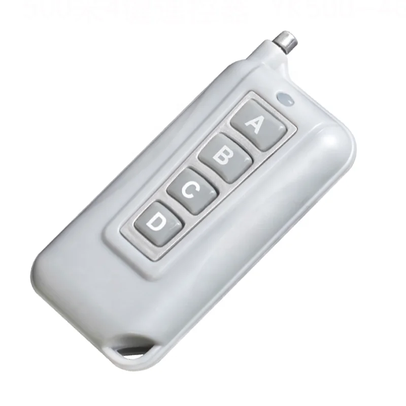 Taidaccent 315/433.92 МГц 500 метров YK500-4G обучающий код фиксированный код 4 кнопочный пульт RF умный дом пульт дистанционного управления