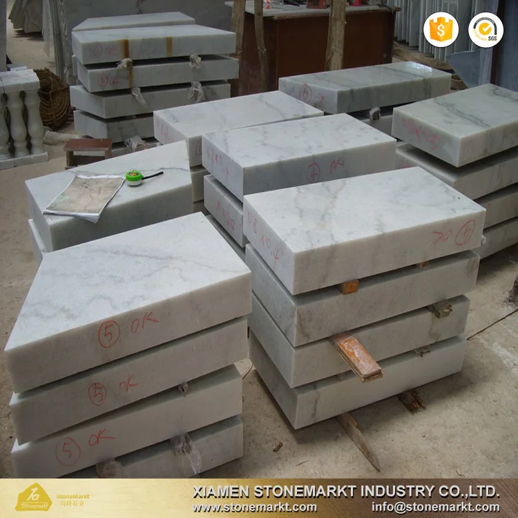 StoneMarkt Carrara White marble cube stone