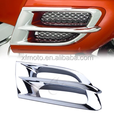 Левые и правые хромированные боковые крылья для Honda GL1800 GOLDWING 2001-2011