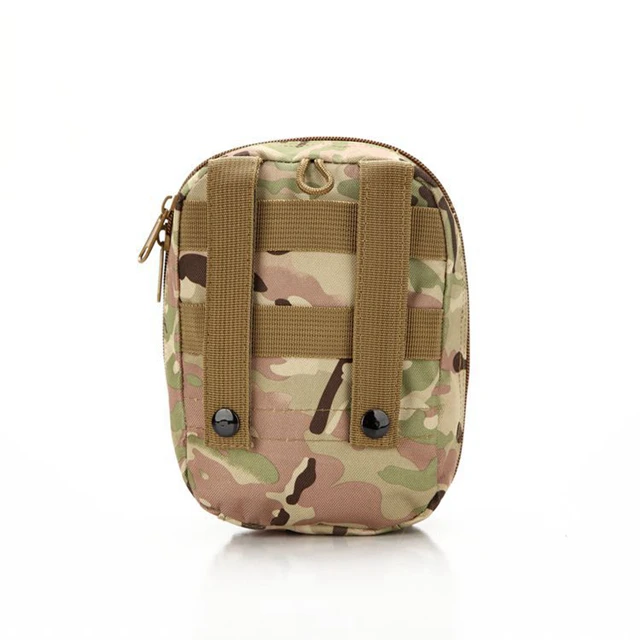 New Molle 600D Outdoor Sports Pouch Hunting Waist Bag Pack Tactical Military EDC Utility Tool Bag Medical First Aid Pouch