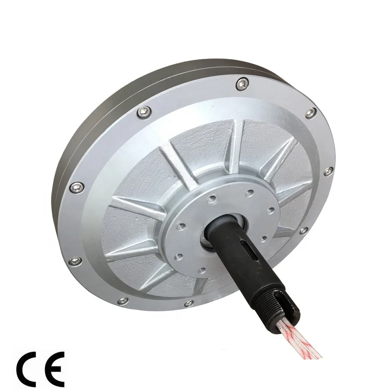 TGET380-1KW-160R генератор без сердечника низких оборотов/ветрогенератор вертикальной оси трехфазный с постоянным магнитом