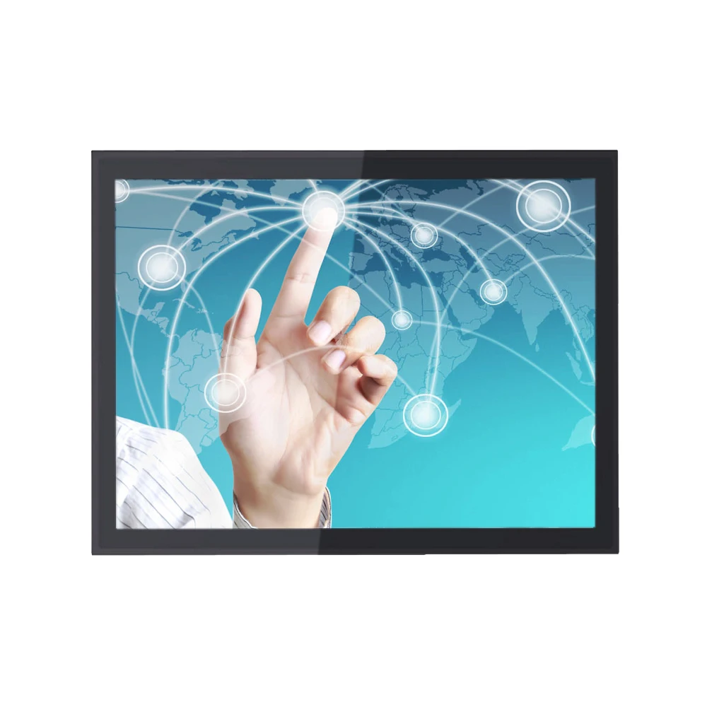 12 В DC 1024x768 15 дюймов сенсорный экран с высоким разрешением монитора для Raspberry Pi