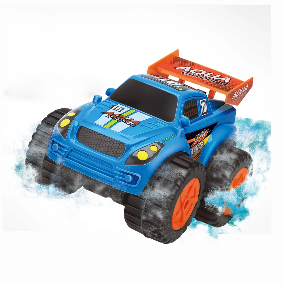 Горячие продажи игрушки с дистанционным управлением для 4-канальный четырех-драйв радио управление электрический автомобиль амфибия игрушка детей использования вне