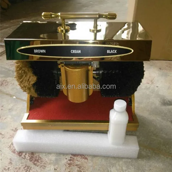 Small home use shoe cleaning machine for shining shoes