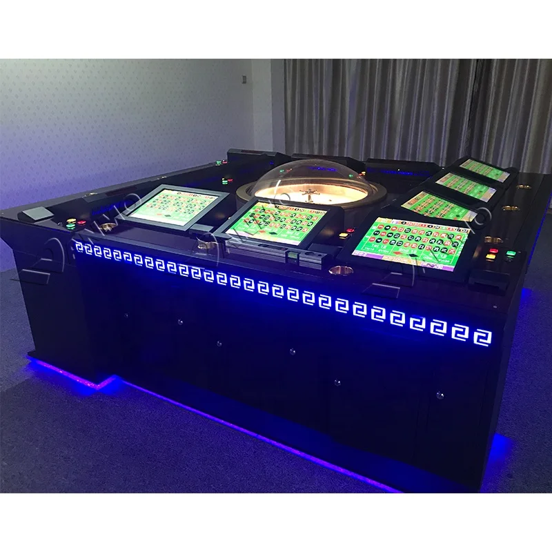 12 игроков, HD сенсорный экран, популярная баровая игра, супер богатый человек, интеллектуальная машина для рулетки