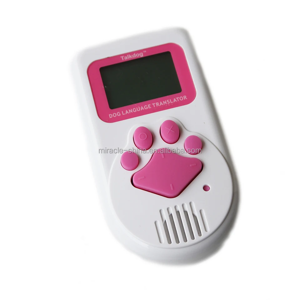 Talkdog dog language translator/translator with sound