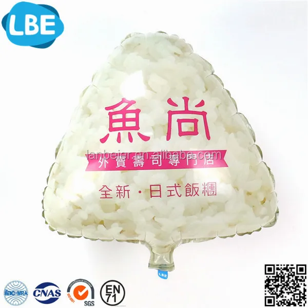 stick balloon with mushroom shaped balloons