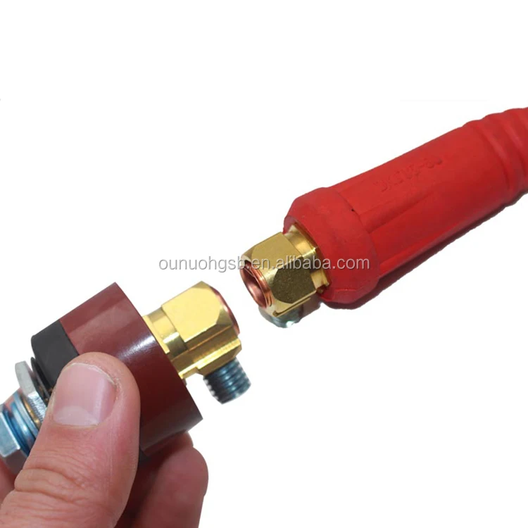 Domestic 50-70 welding cable connector plug socket