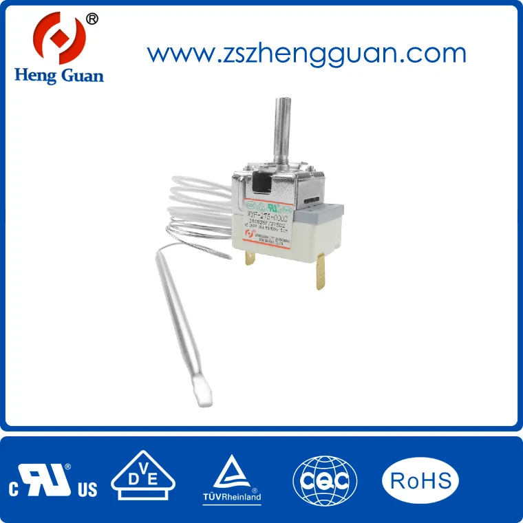 Zhongheng capillary thermostat for deep fryer