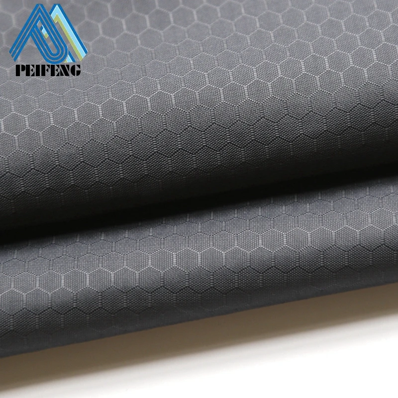 NBFH1392 70D 210T 0.3 football ribstop nylon fabric 210t ripstop parachute nylon fabric blackout