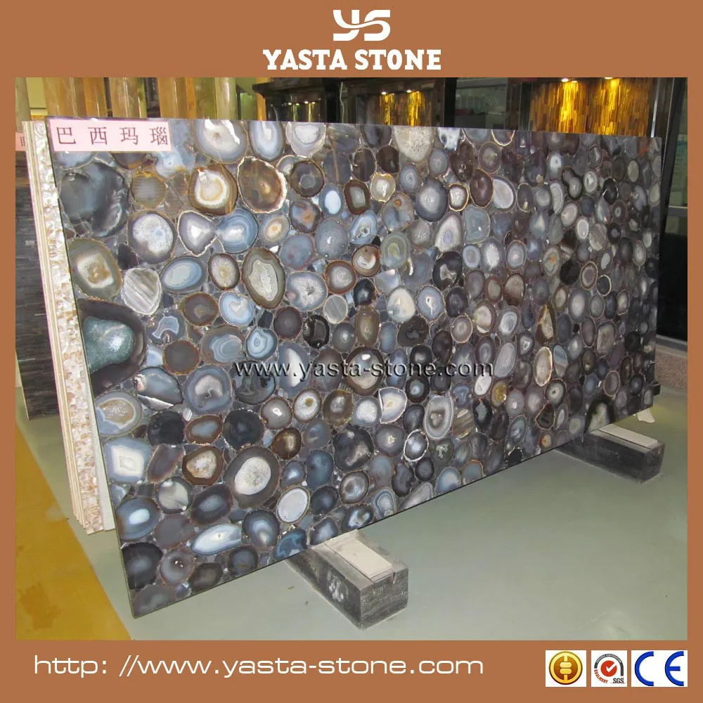 Wholesale Agate Stone Tile Slab Brazilian Agate