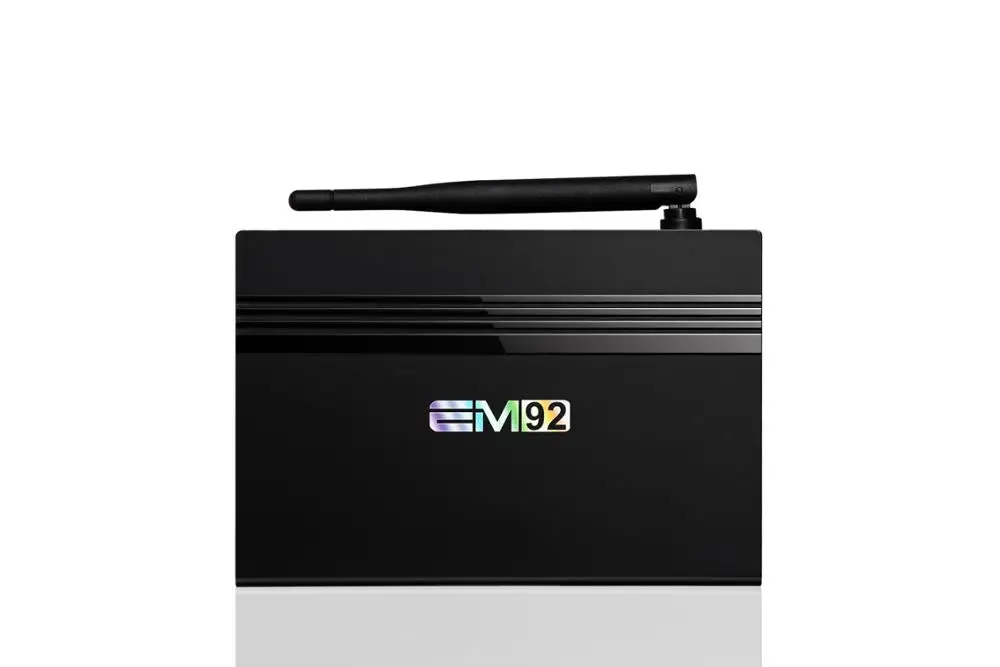 External antenna android tv box EM92 Dual WIFI 5G amlogic s912 firmware update online