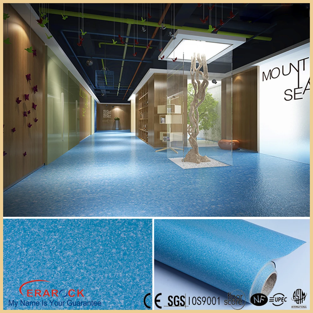 3mm thick vinyl roll plastic flooring underlay for badminton court pvc roll removable dance floor