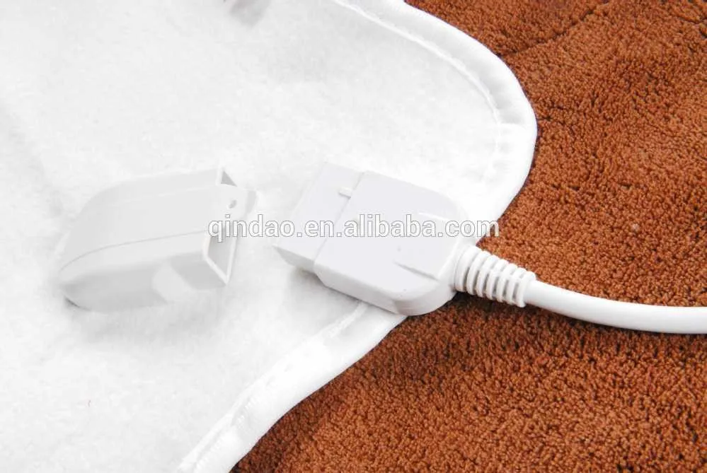 Coral Fleece Safety 220V-240V Electric Home Appliance electric  under  blanket with CE ROHS REACH Certificate