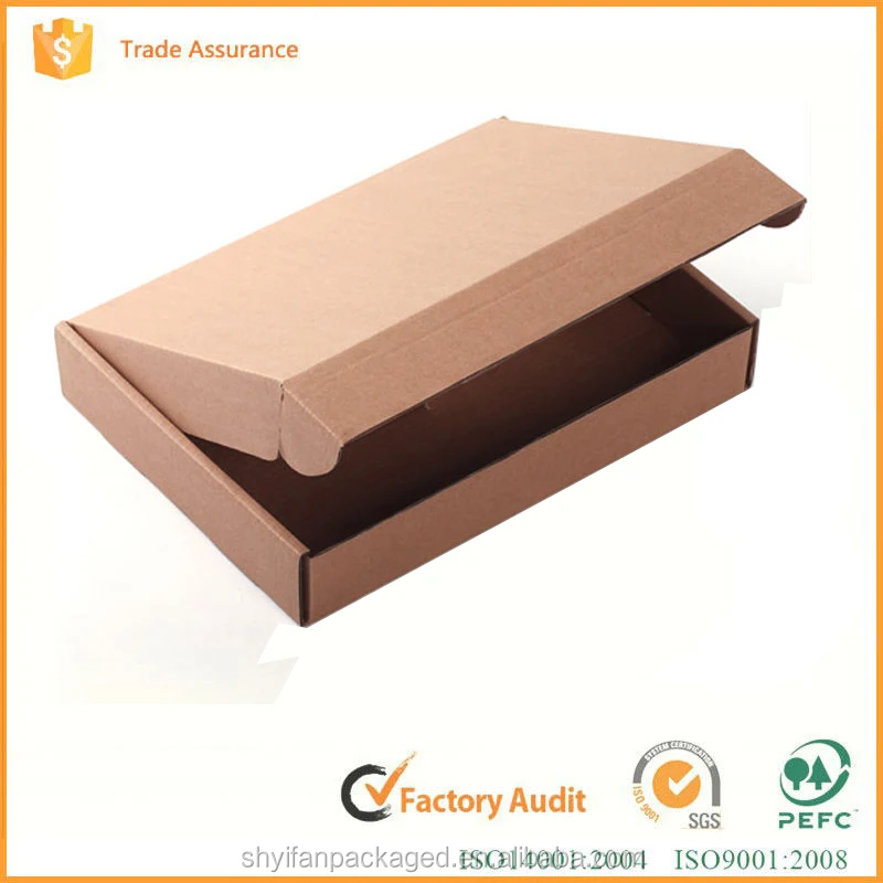 Дешевые пользовательские мэтт бумажная упаковка, высокое качество гофрированного почтовый ящик