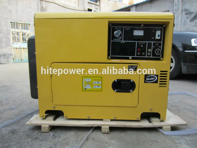 home use CE certification 5kw portable silent electric generator