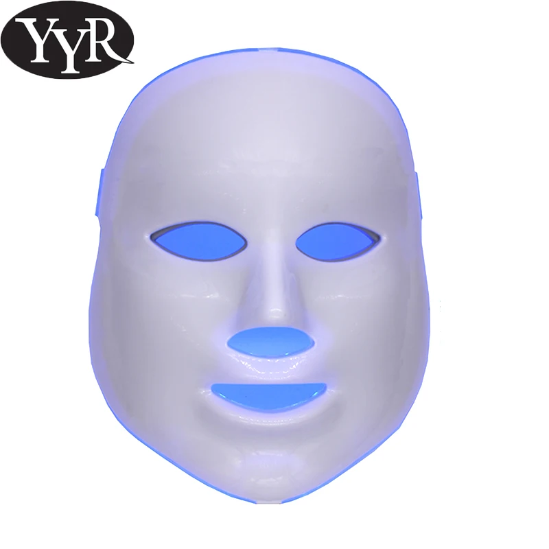 YYR 2018 Best selling Beauty salon use 7 colors LED light face mask for skin rejuvenation