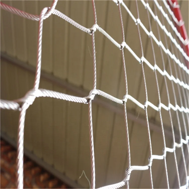 Top quality Flexible SS Wire Rope Plant Trellis / Plant Climbing Green Wall Mesh/Stainless Steel Cable Netting
