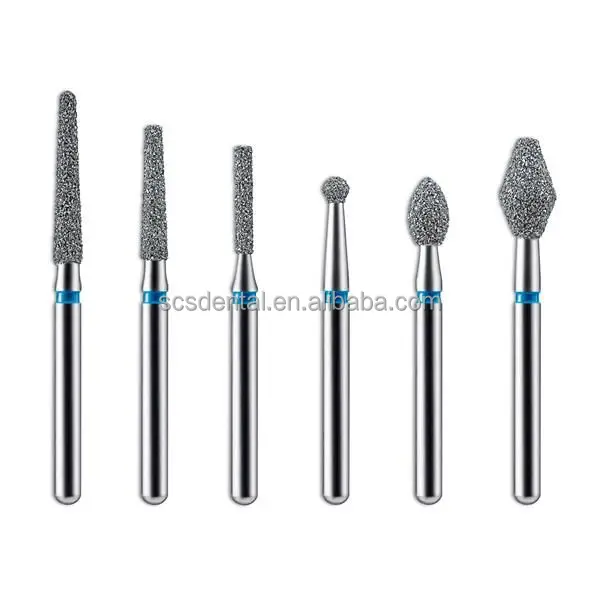 Good Quality Dental Surgical Bur High Speed Dental Diamond Burs for Handpiece