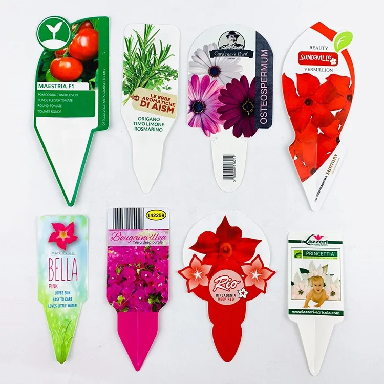 plastic plant labels and tags