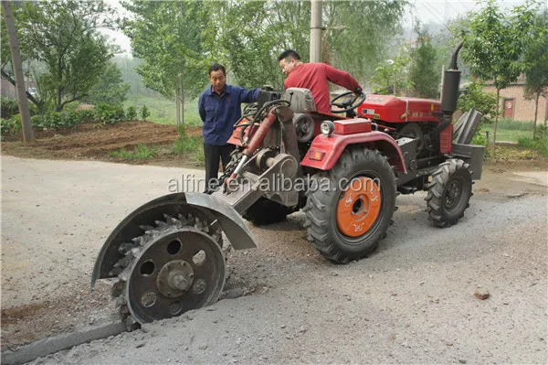 CE approved factory price hard rock trencher for sale