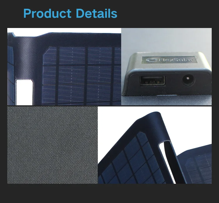 intelligent controller foldable portable 5v 12 volt 40w laptop tablet solar power solar panel battery charger