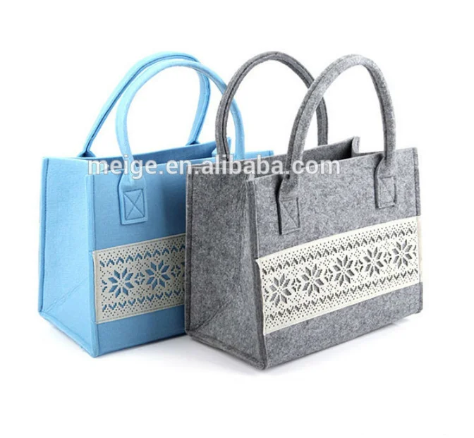BSCI Audit Factory Felt Gift Bag, Felt Bag RPET Cloth Wool Felt Bag