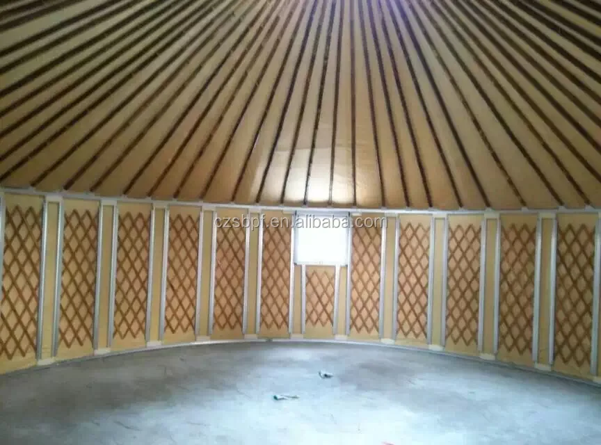 8M Diameter Mongolian Yurt Tent Bell Tent For Sale