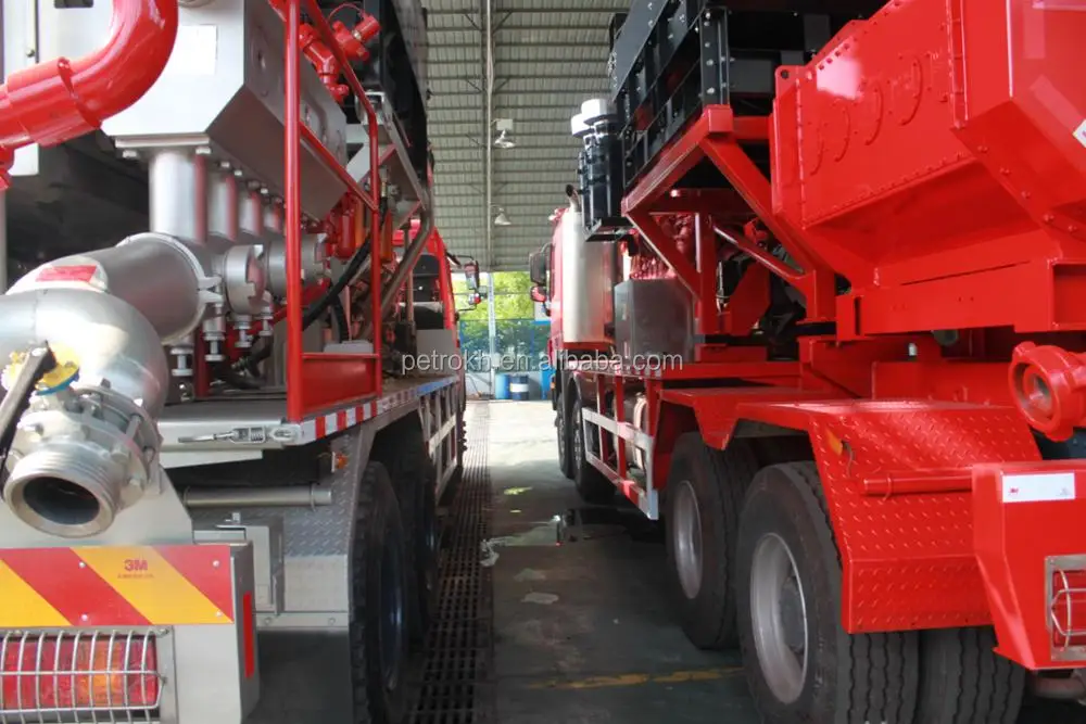 2800 frac truck for API crude oil cracking dehydrogenation development well drilling exploratory well extraction
