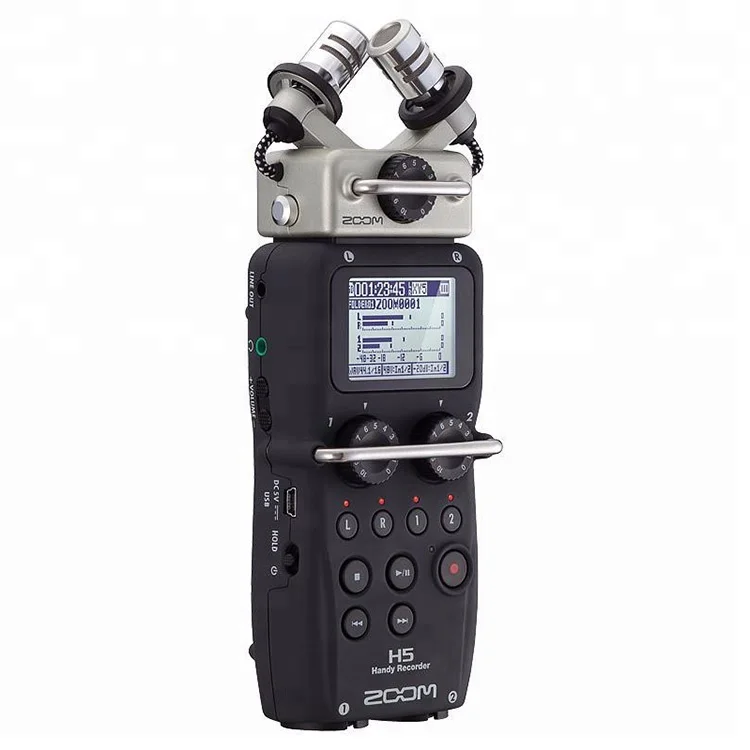 ZOOM H5 professional handheld digital recorder Four-Track Portable Recorder H4N upgraded version Recording pen