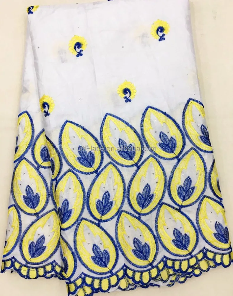 j734-4 2017 high quality yellow african bazin embroidery design dress / bazin riche/bazin materical