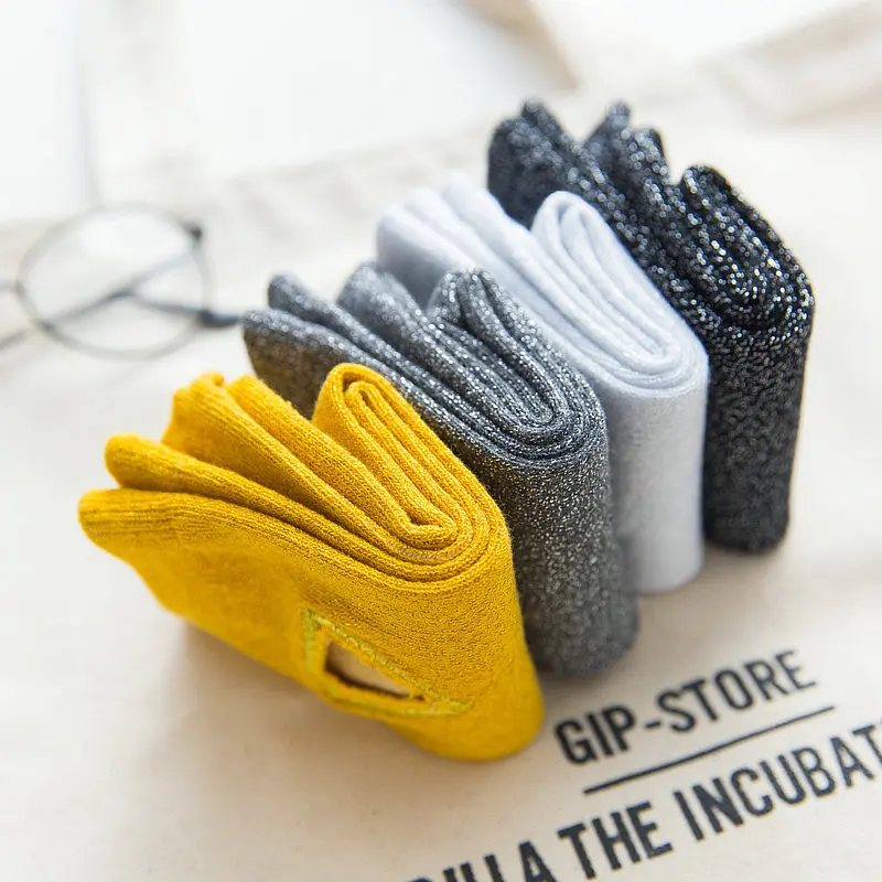 fancy tube factoryused lonati glittering knitting machines women sock