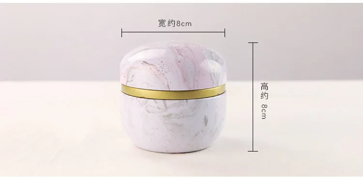 
jar with lid holder metal wooden wick scented wholesale candle tin 