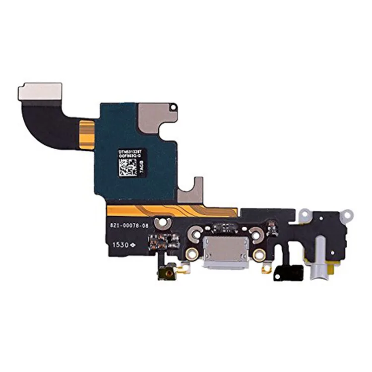 New repair parts for iPhone 6s 4.7 charging port charger dock connector flex cable Black