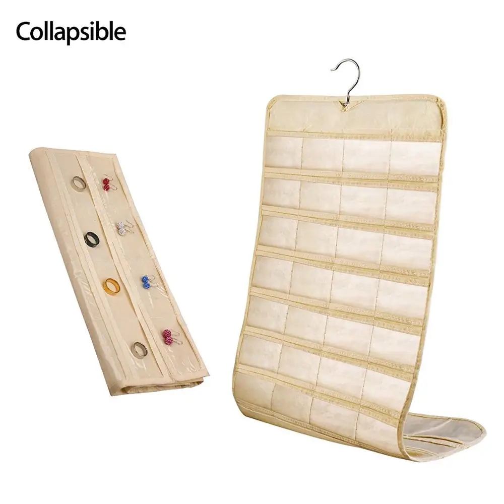 Wholesale Multi-pockets Hanging Jewelry Bag Organizer Travel Bag for Ladies Women