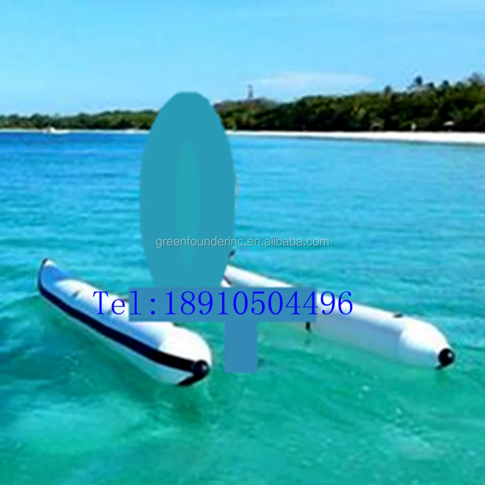 
0.9mm PVC made inflatable PVC pontoons PVC Baloons for Water Bikes Fishing Boat 