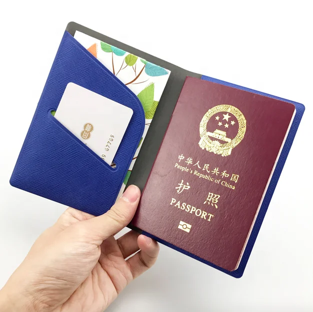 
2020 new items passport holders pu cover business card holder 