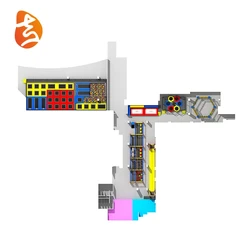 Professional indoor jump bed popular commercial children and adults trampoline park equipment set