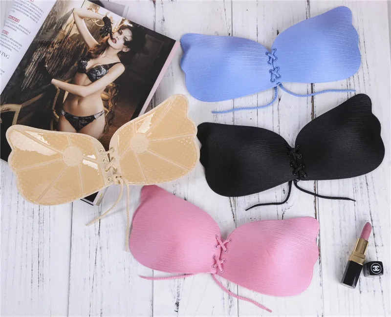 small order accept Women Sexy Cleavage Enhancing Adjustable Adhesive Goddess Lift Bra
