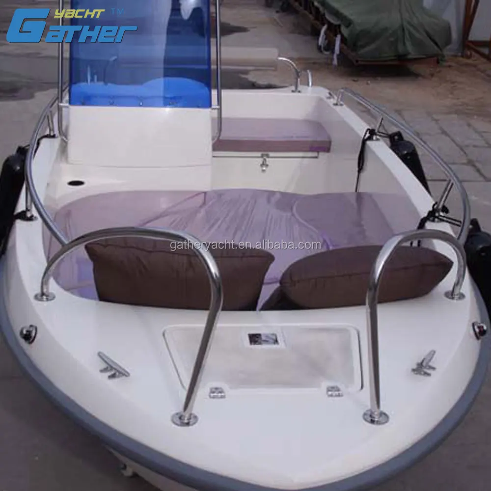 Gather sport hot sale 16ft cheap boat,fiberglass speed boat