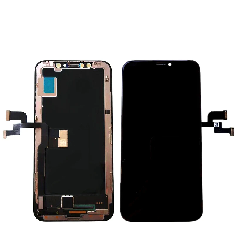 Mobile phone spare part, cell phone lcd display for iphone X mobile phone lcd screen