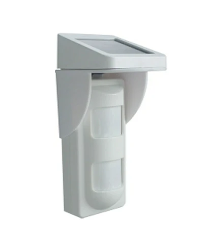 Water-proof Tri Identified Wireless Outdoor PIR Motion Sensor Detector with solar power
