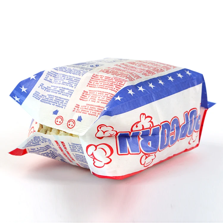 High Quality Shopping Online Custom Microwave Popcorn Paper Bag