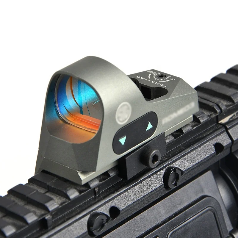 
Tactical 1x25 Mini Red dot sight Reflex Sight 3 MOA Dot Reticle Red Dot Hunting Scope Picatinny QD Mount for Rifles Carbines 