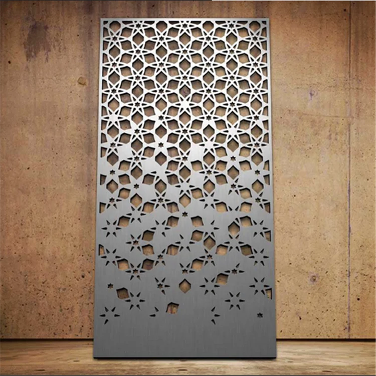 Decorative Laser Cut Screen Metal Screen Outdoor Privacy Panels